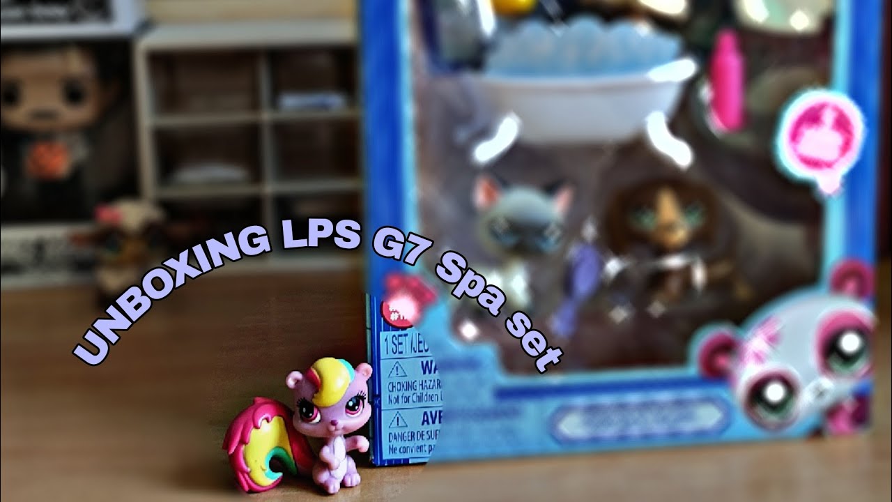LPS UNBOXING G7! ЛПС распаковка спа набора с европейкой//Мнение о наборе? 🖤