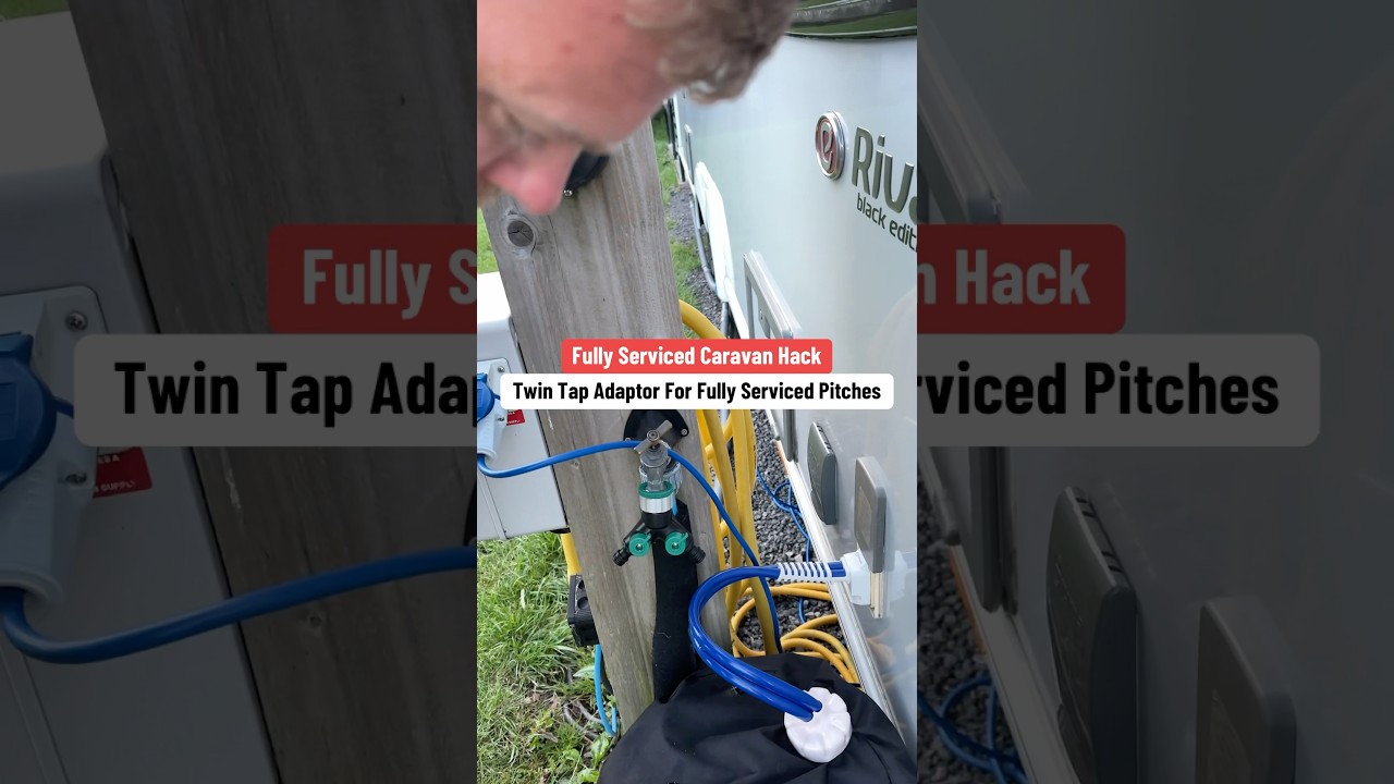 FULLY SERVICED CARAVAN HACK! #caravanlife #caravanhacks #caravantips #fullyserviced #campinglife