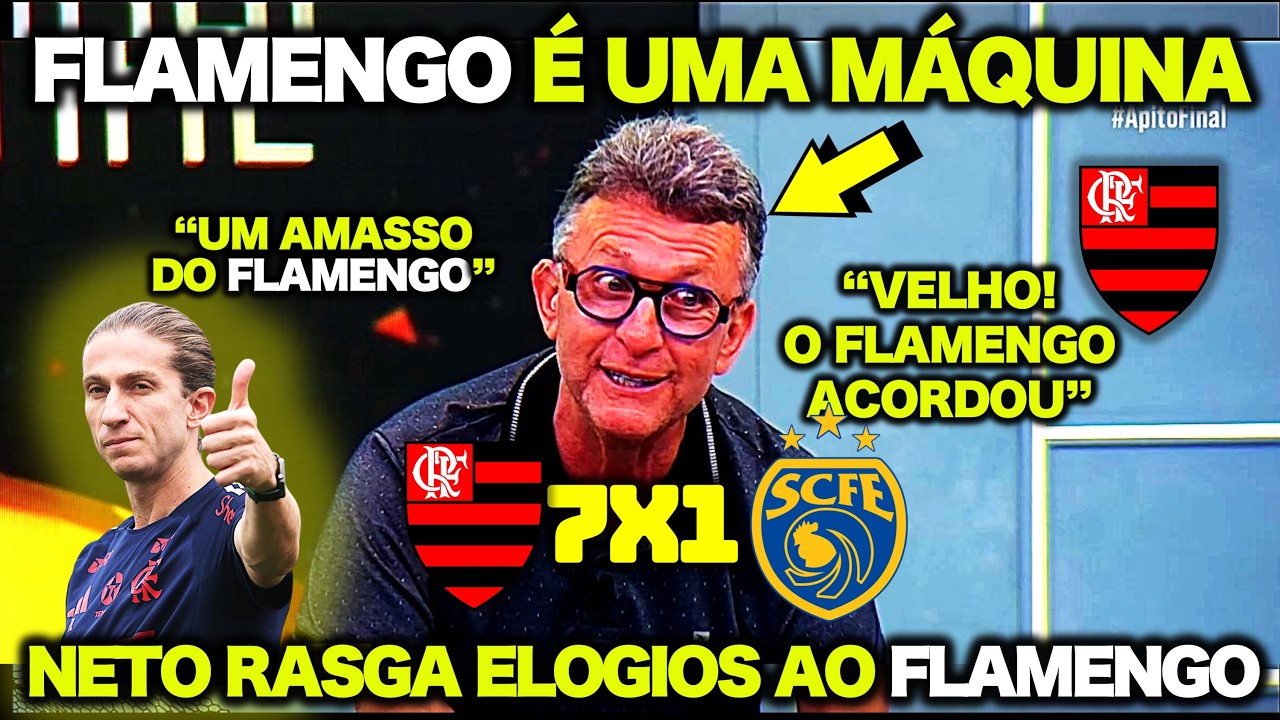 NETO RASGA ELOGIOS ao FLAMENGO ! 