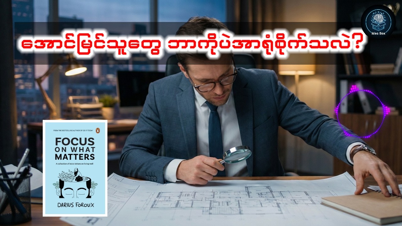 အောင်မြင်သူတွေ ဘာကိုပဲအာရုံစိုက်သလဲ?