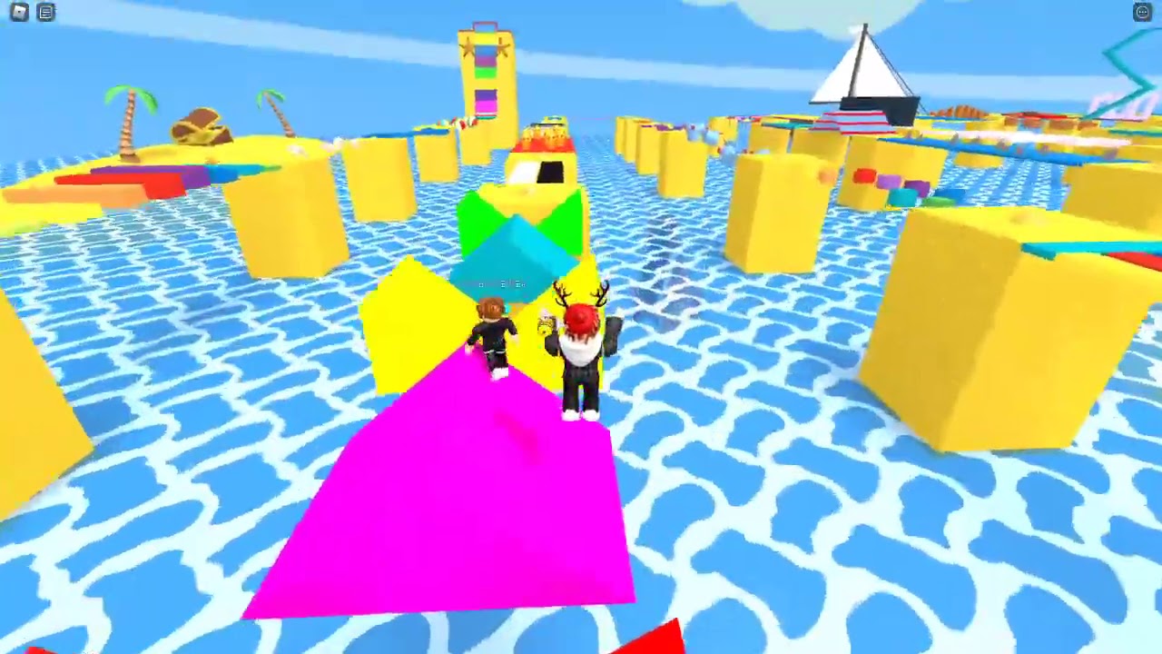Прохожу 🌴Escape The Beach Obby