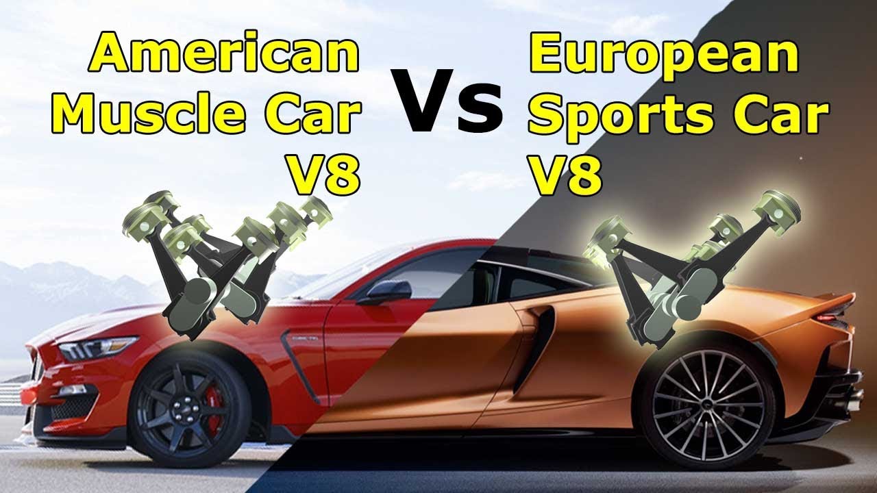 Kruk As Pada Mesin V8 : Cross plane Vs Flat plane