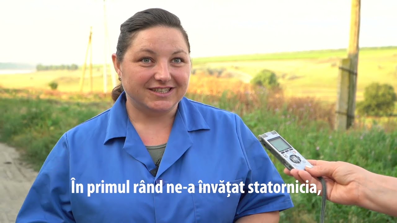 Prezentarea rezultatelor modernizării afacerilor crescătorilor de animale din Borogani, Leova