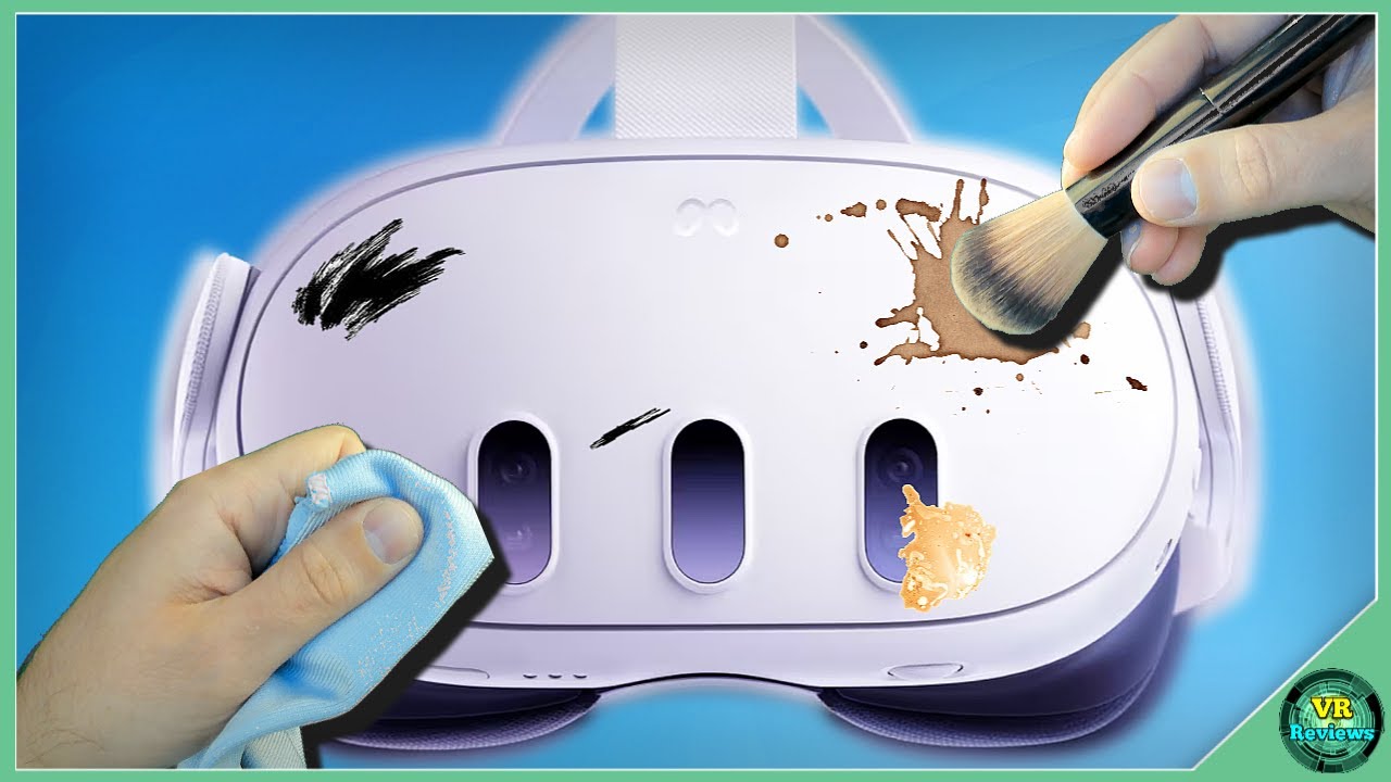 БЕЗОПАСНАЯ чистка гарнитуры и линз Meta Quest 3. Полное руководство по чистке Quest 3.