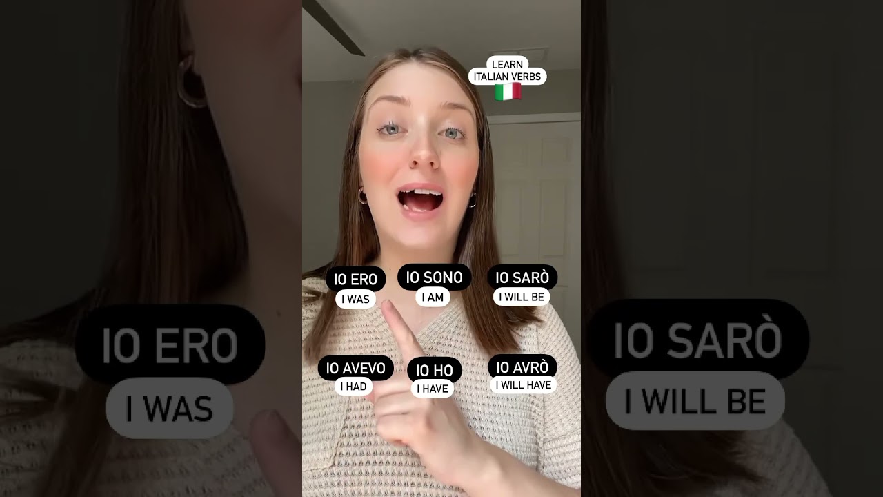 Learn Italian verbs: essere and avere #language #italianlanguage #italianway