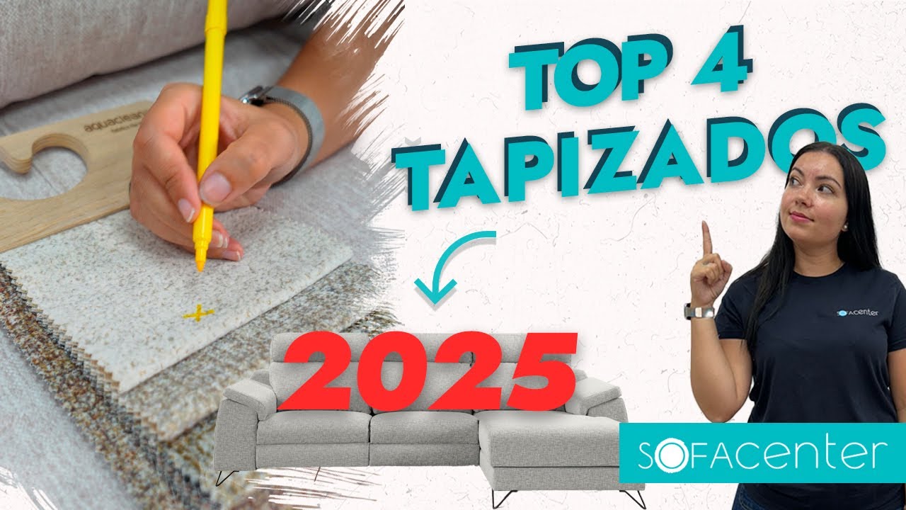 ✅  TOP 4 👉 Mejores TELAS para TAPIZAR SOF&Aacute;S 2025 ⭐⭐⭐⭐⭐ | Sof&aacute; Center