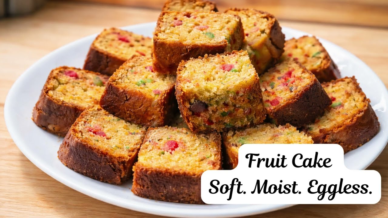 The Ultimate Eggless Rainbow Tutti Fruity Cake - Soft, Moist & Delicious | Easy Homemade Recipe