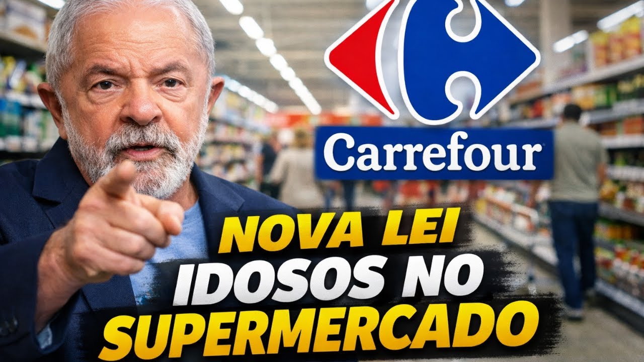 NOVA LEI 10.048 OBRIGA SUPERMECADOS COLOCAREM DIREITOS PARA IDOSOS COM MAIS DE 60 ANOS