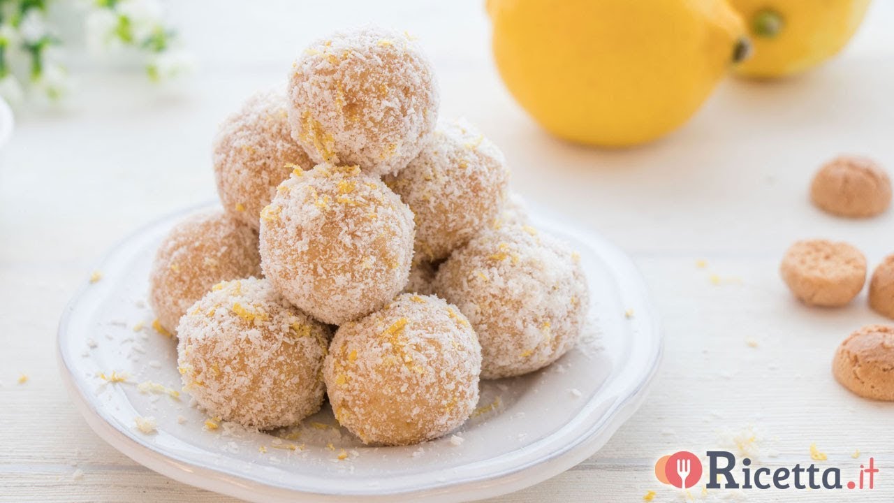 Tartufi al limone velocissimi e senza cottura - Ricetta.it