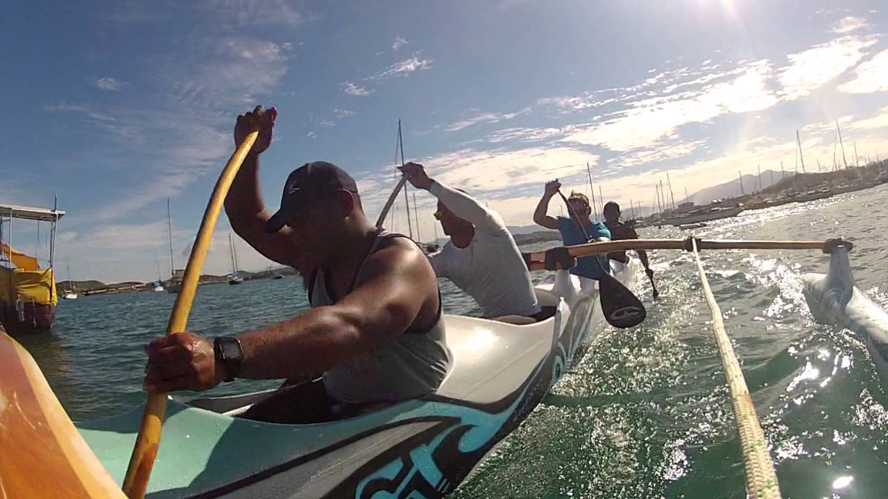 Sortie en Pirogue avec des Champions...