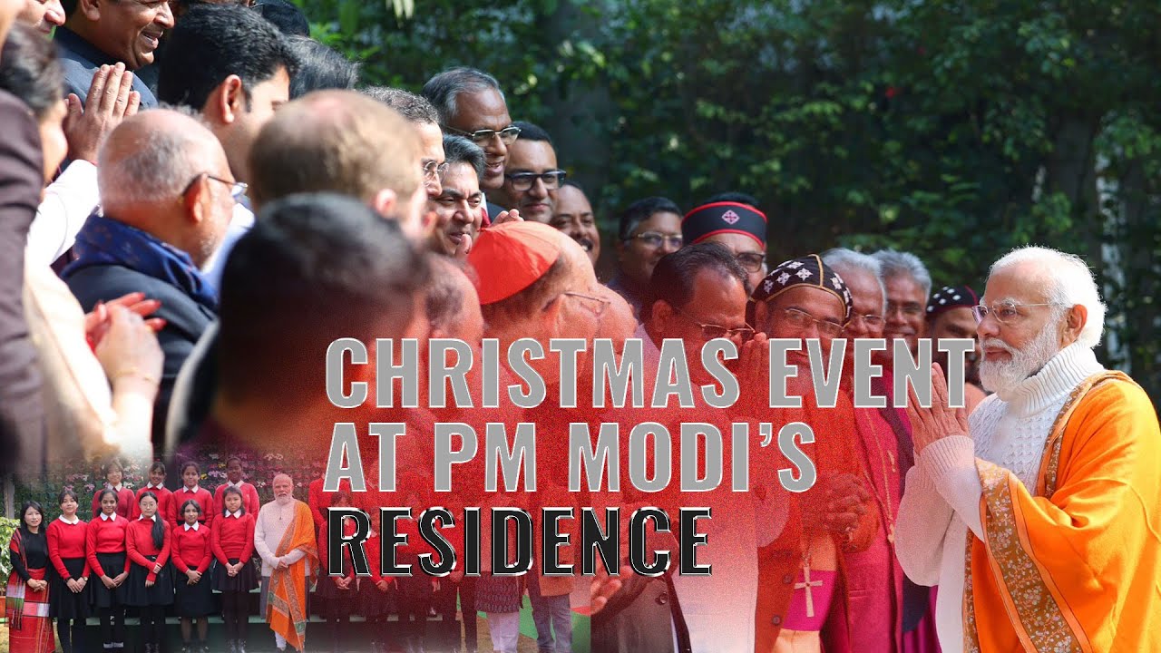 PM MODI HOSTS CHRISTMAS EVENT, CALLS JESUS CHRIST'S LIFE &lsquo;GUIDING LIGHT&rsquo;