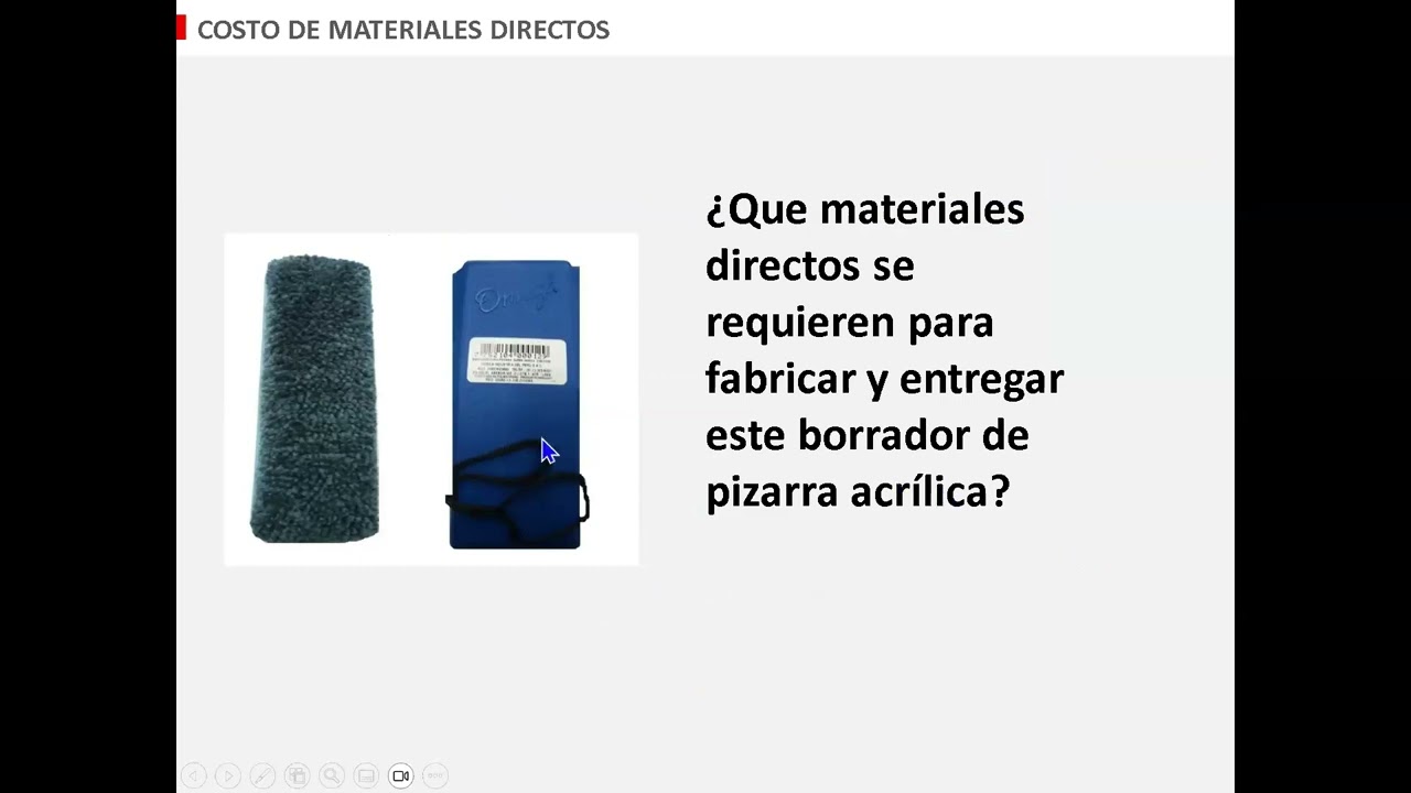 COSTOS MATERIALES DIRECTOS UNIDAD 1 - 3