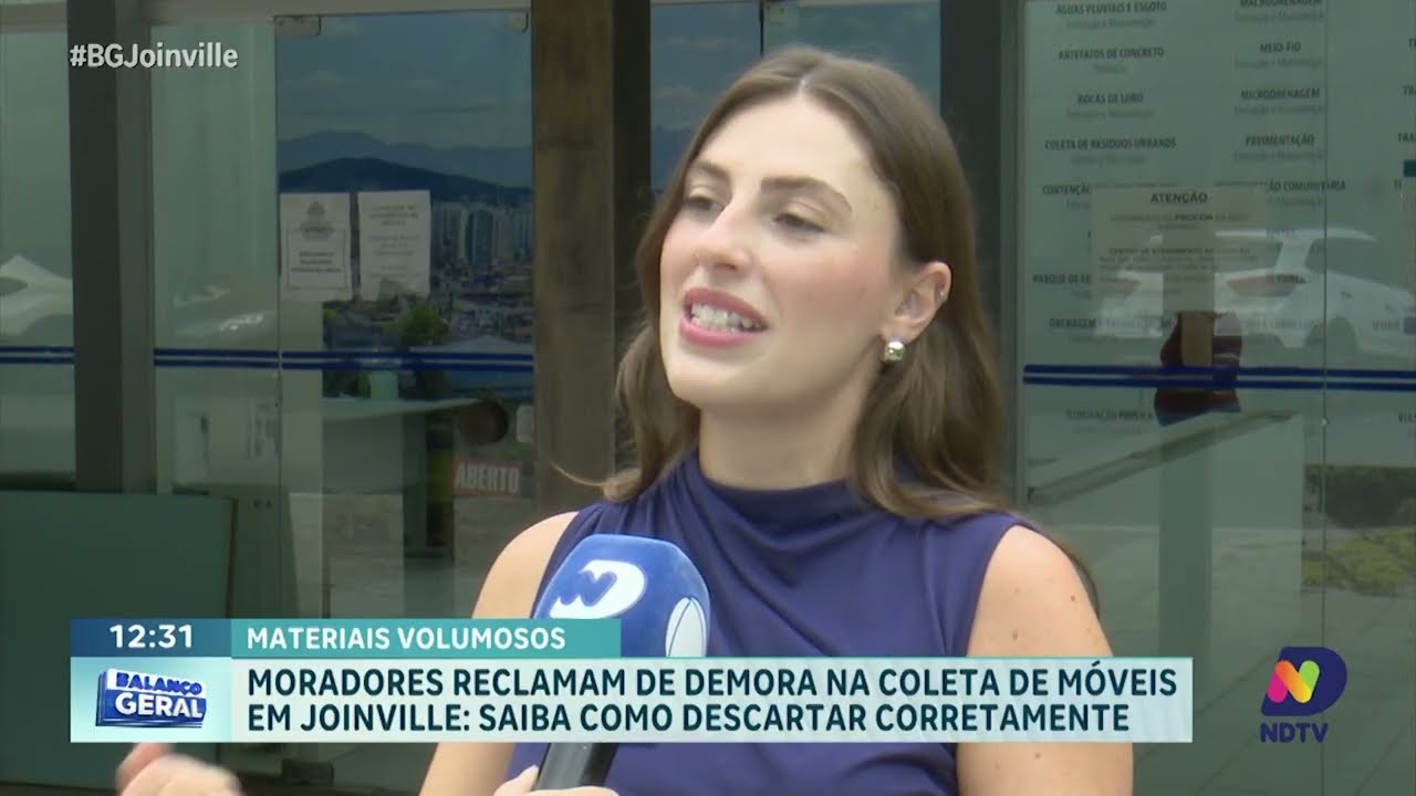 Moradores relatam demora na coleta de móveis em Joinville: saiba como descartar corretamente