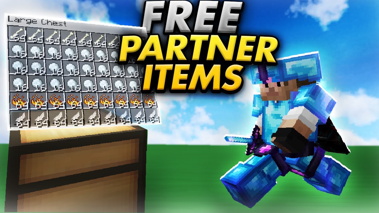 How to get FREE PARTNER ITEMS...