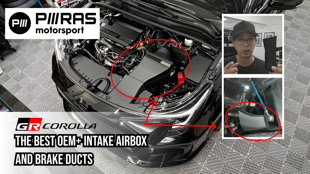Лучший впуск OEM+ для GR Corolla и тормозные воздуховоды | Purus Motorsports