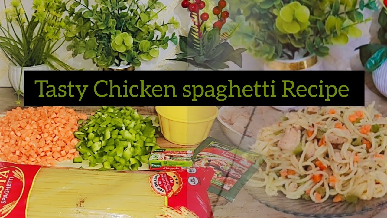 Tasty Chicken spaghetti Recipe || incredibly delicious ||    Recipe || Foodie#foryou#fyp#viral