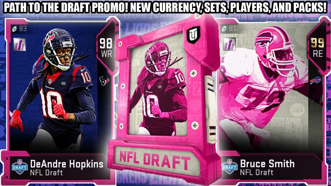 PATH TO THE DRAFT PROMO! MASTER BRUCE SMITH! NEW PICKS CURRENCY! | MADDEN 19 ULTIMATE TEAM