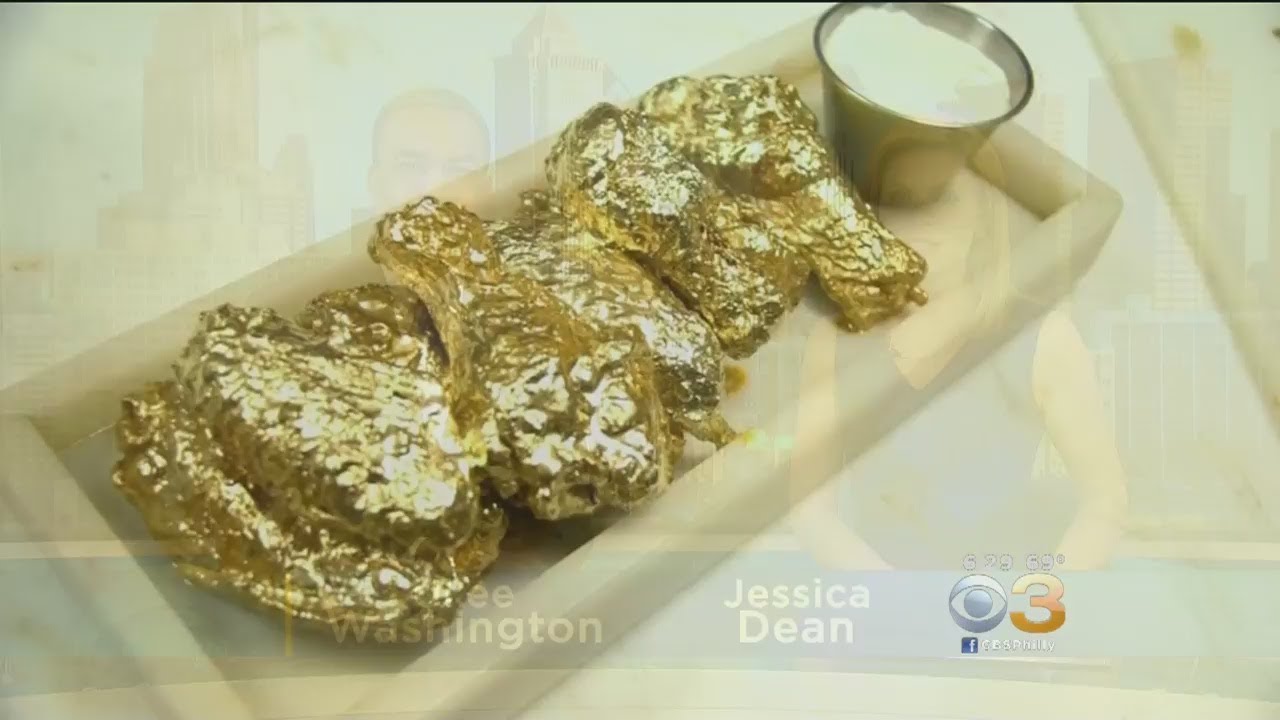 New York Restaurant Offers Gold Wings; Chicken Covered In 24-Karat Gold Powder