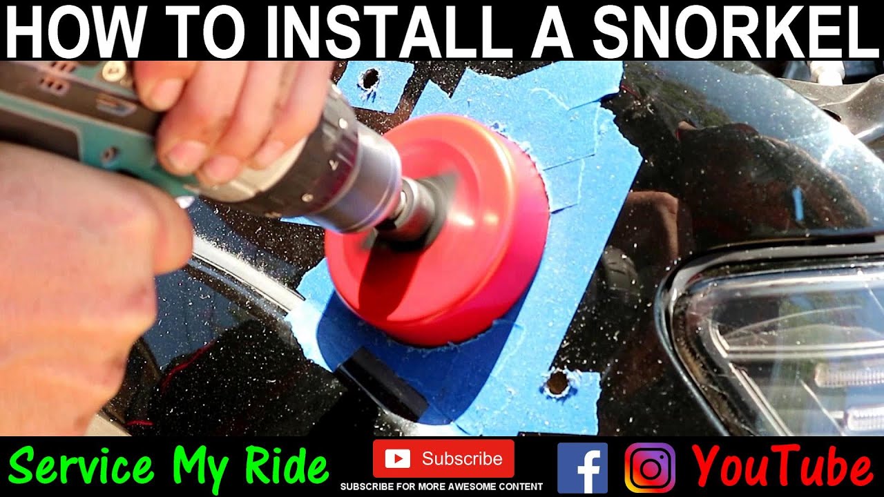HOW TO INSTALL A SNORKEL