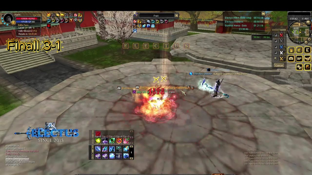Electus Online Pvp Weekly Event Warrior Warlock rkam #1