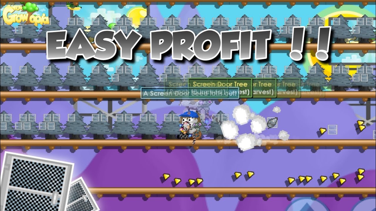 EASY PROFIT FROM SCREEN DOOR !! | GROWTOPIA PROFIT 2026 | GROWTOPIA INDONESIA 2026