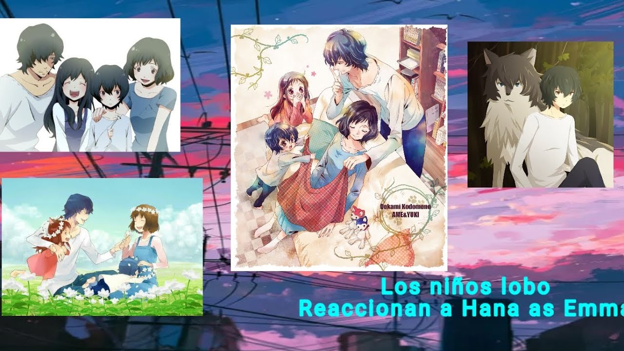 •|Los niños lobo reaccionan a Hana es Emma sano/Corto|