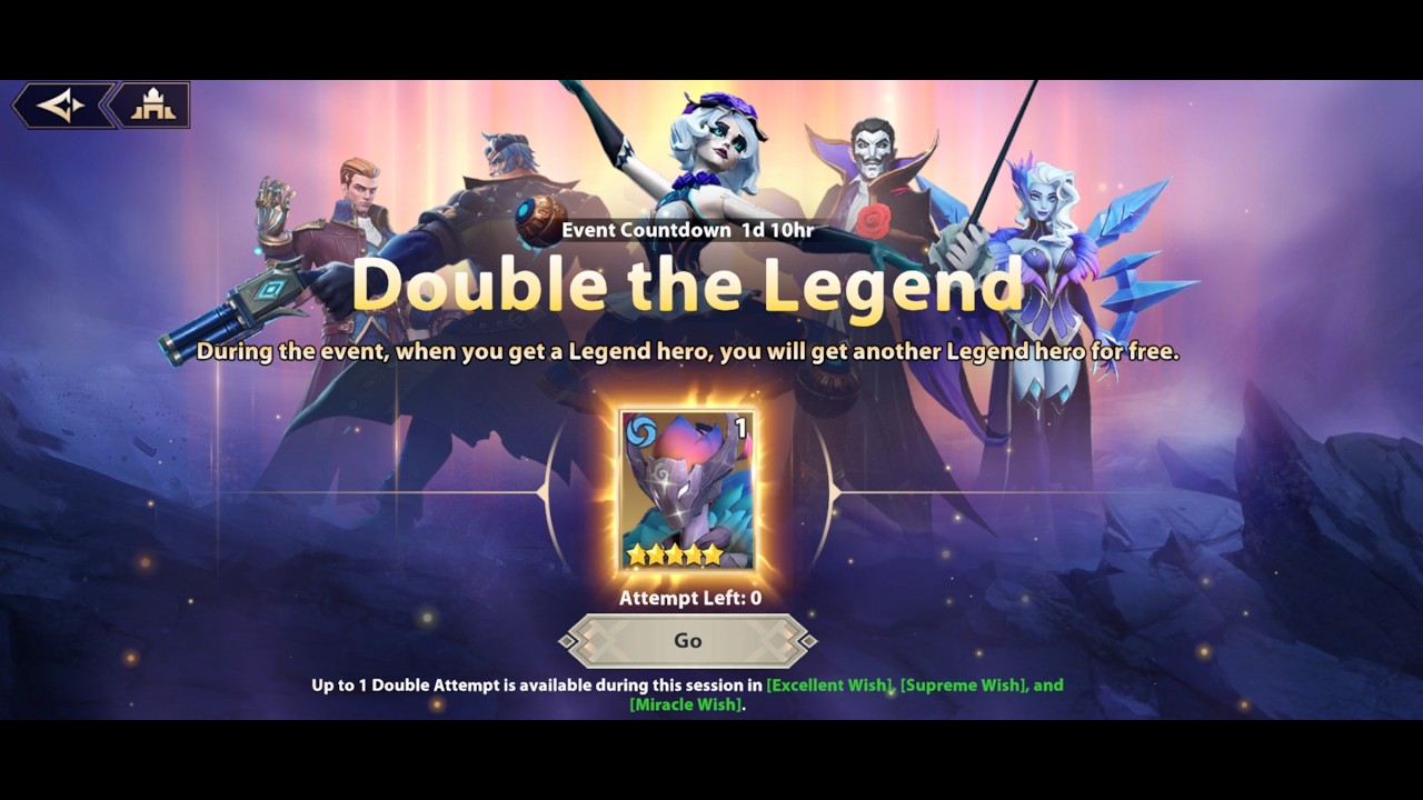 Infinite MagicRaid - Summoning For The Double Legendary