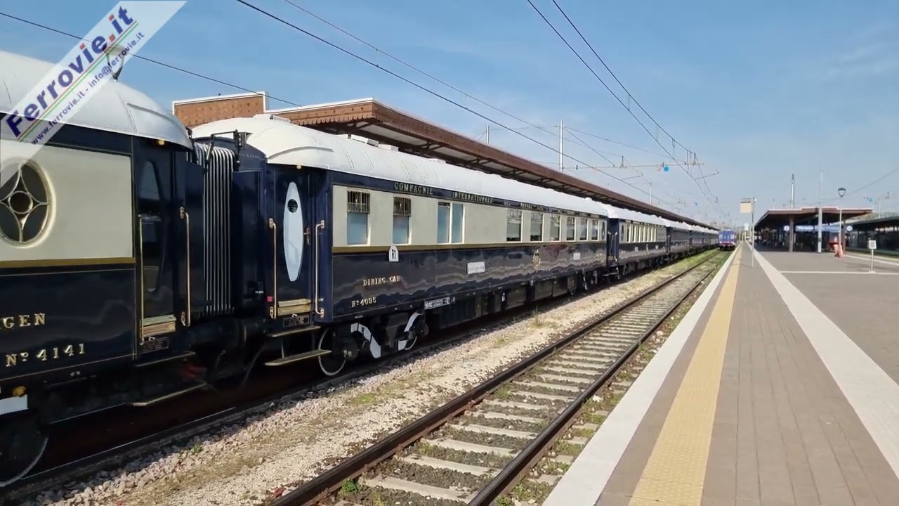 Venice Simplon Orient-Express a Verona Porta Nuova.