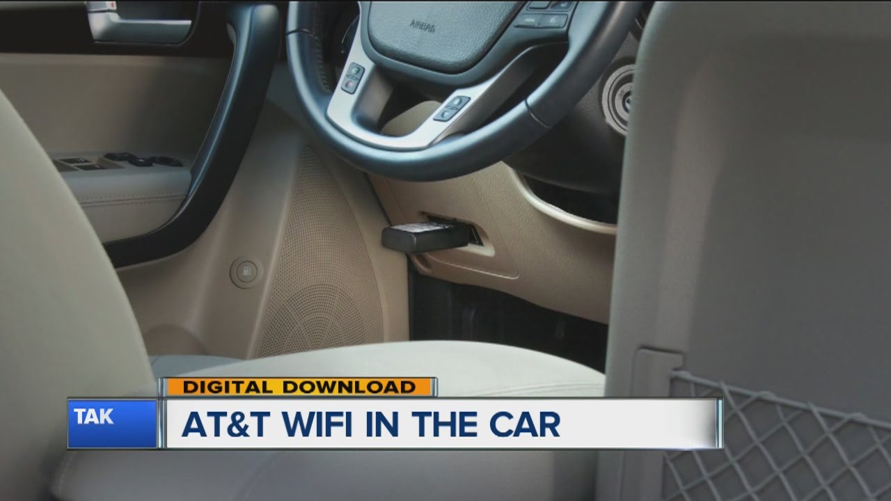 AT&T device offers WiFi in the car
