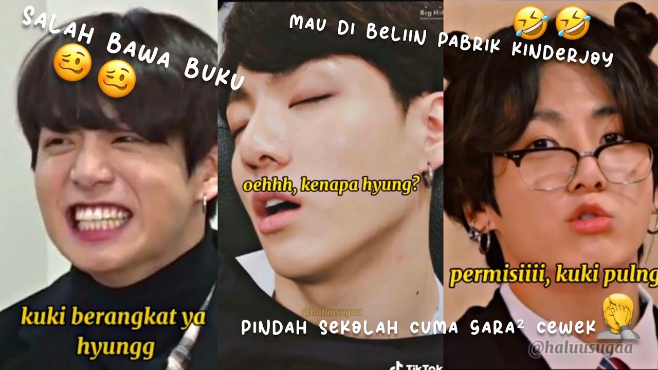 malem malem bengek🤣😭*Drama kuki pindah sekolah*bikin ngakak ama kelakuan si kuki🤣🤣|Pinkbangtantrejo✨