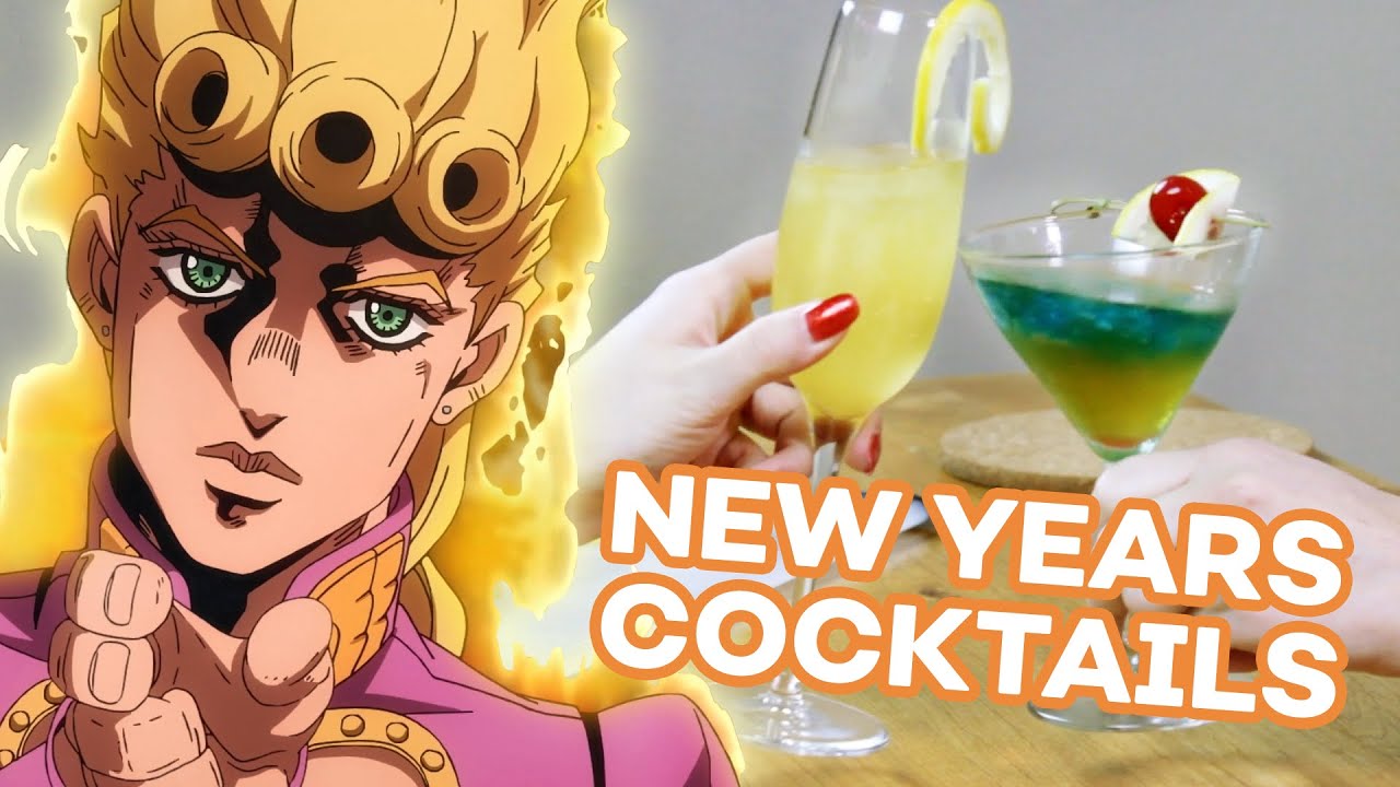 Anime Cocktails for your New Year's Night In | Cooking with Anime