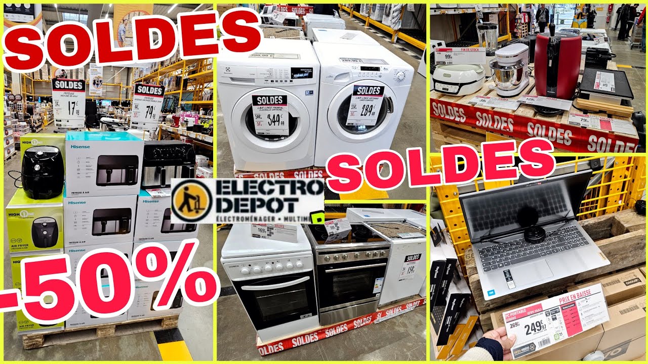 🔥😱ELECTRO DEPOT SOLDES 10.01.25 #arrivageselectrodepot #electrodepot  #soldes2025 #soldes #éléctro