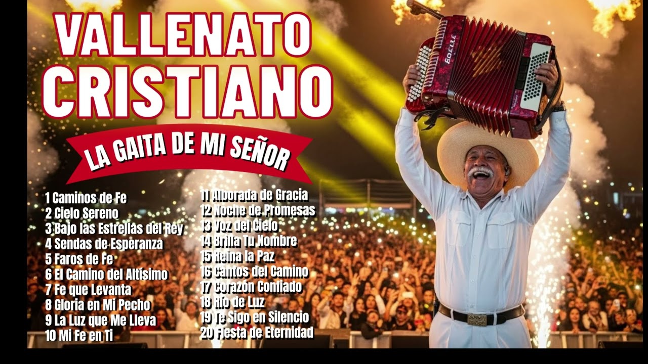 VALLENATO CRISTIANO VIEJITO 🪗 La Gaita de Mi Señor | Mix Acordeón Pentecostal 2025