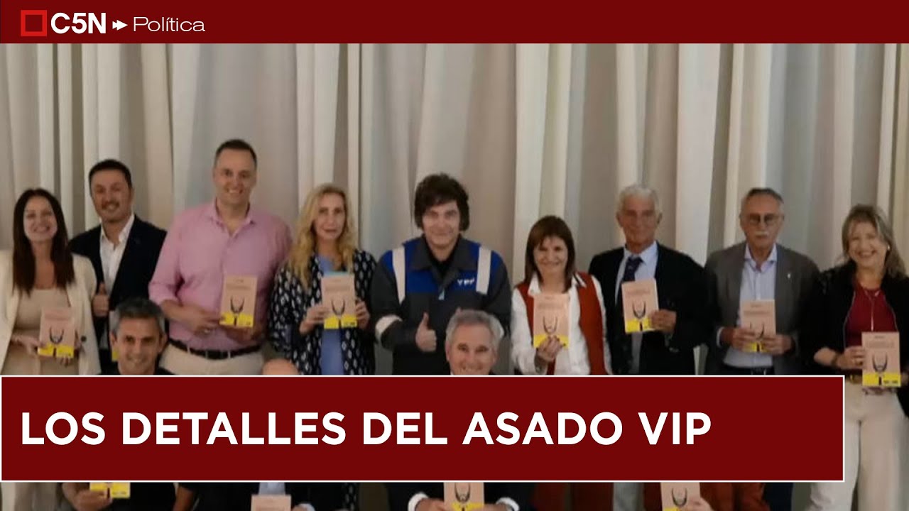 El festejo VIP del GOBERNO en la QUINTA DE OLIVOS