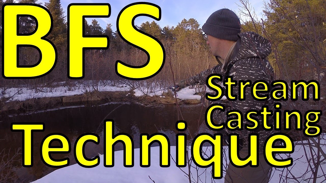 BFS Academy: How to Bait Finesse Cast Light Lures in Stream (BFS Trout Fishing)