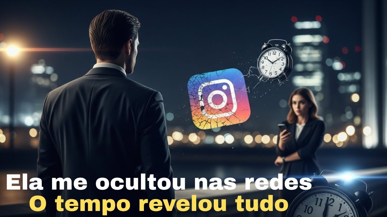 Ela me ocultou nas redes, mas o tempo revelou tudo...