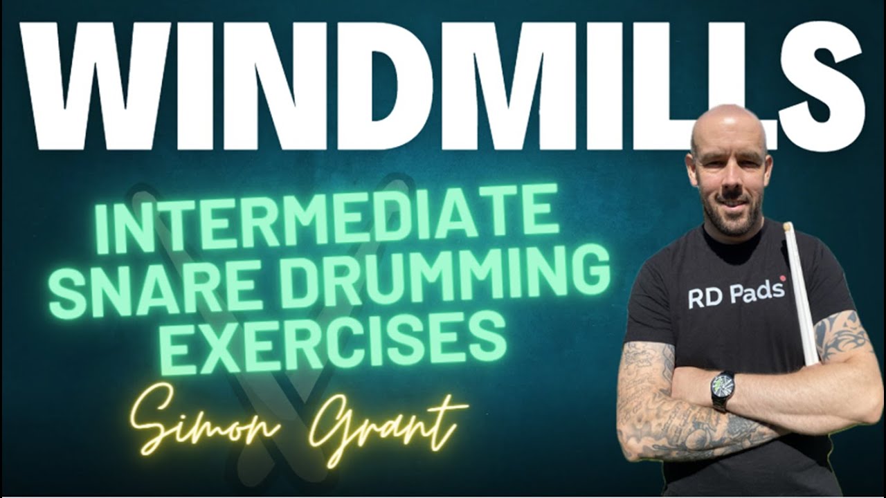 🥁Windmills for Newbies🥁  Scottish Snare Drumming Exercises