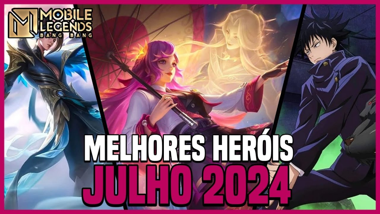 TOP 3 MELHORES HERÓIS DE CADA CLASSE | JULHO 2024 | MLBB