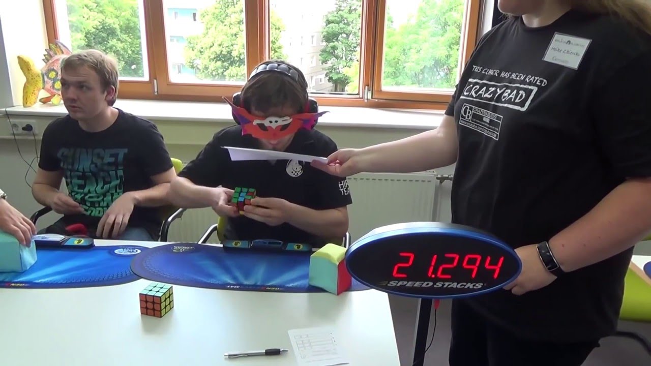 3x3 Cube BLD Average Marcin Kowalczyk 25.45