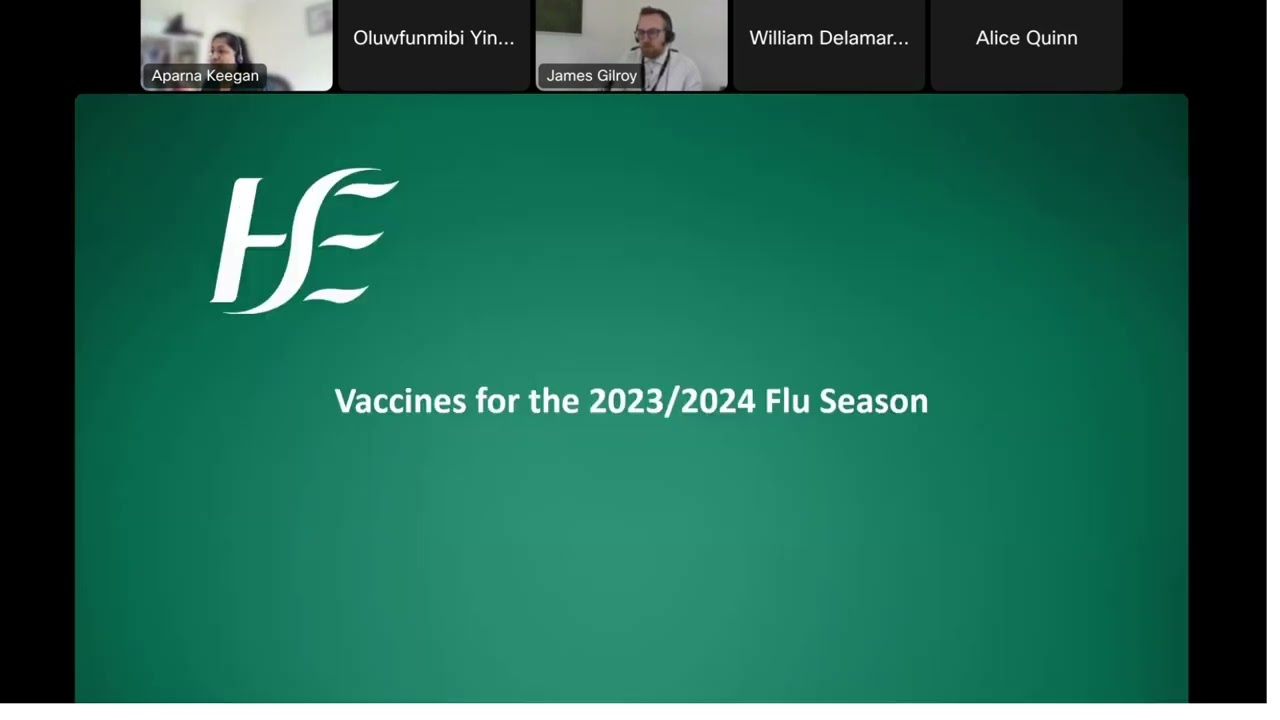 Quadrivalent Influenza Vaccine QIV for Health and Care Workers Webinar 2023