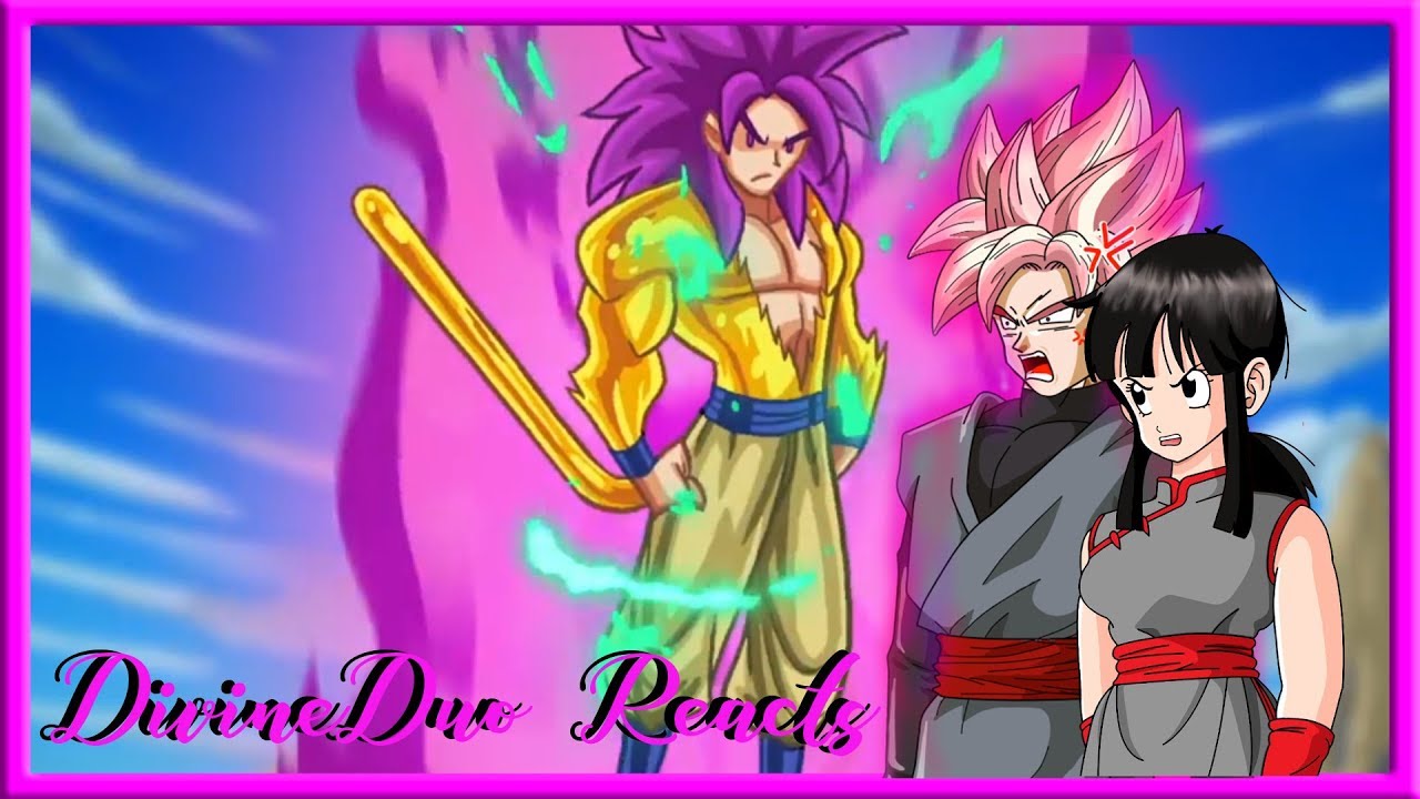 CHICHI BLACK & GOKU BLACK REACT: DRAGON BALL SUPER G (ПАРОДИЯ DBS)