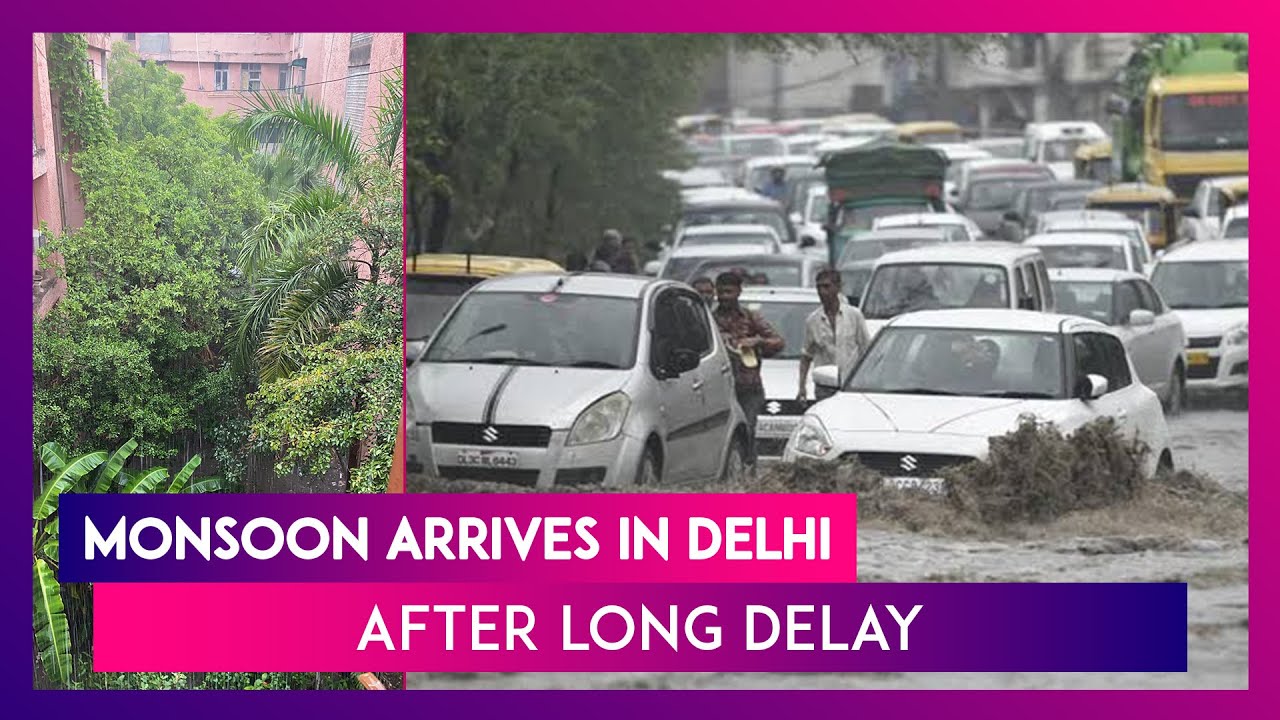 Delhi: After Endless Wait, Monsoon Showers Arrive In National Capital; Massive Jams After Heavy Rain