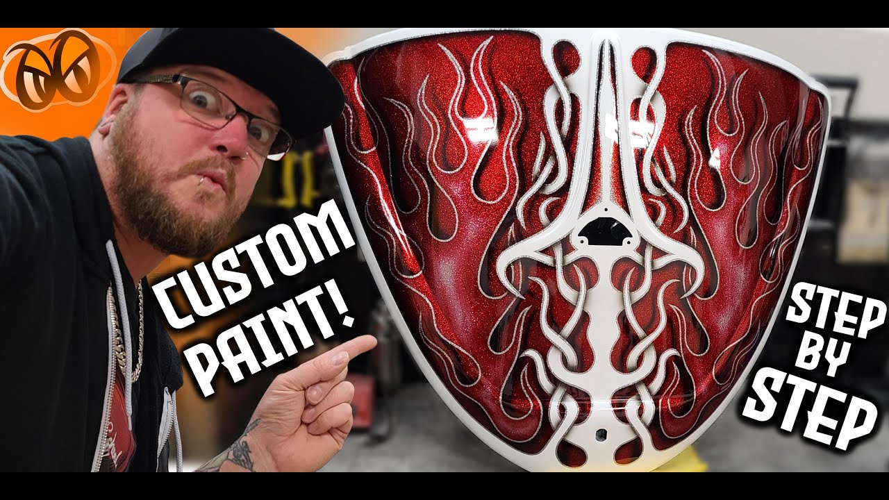 Custom Painting a VW Beetle Hood!  - SlickWorks EP17