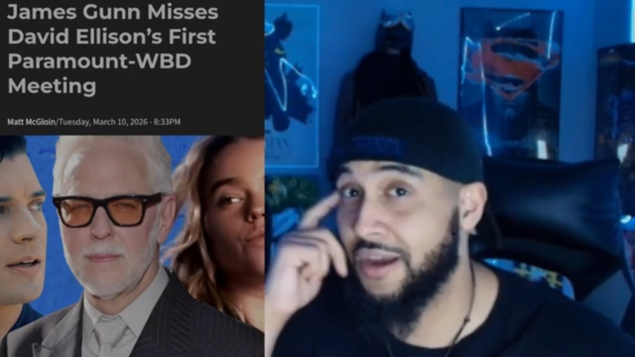 Джеймс Ганн пропустил первую встречу Дэвида Эллисона между Paramount и WBD!