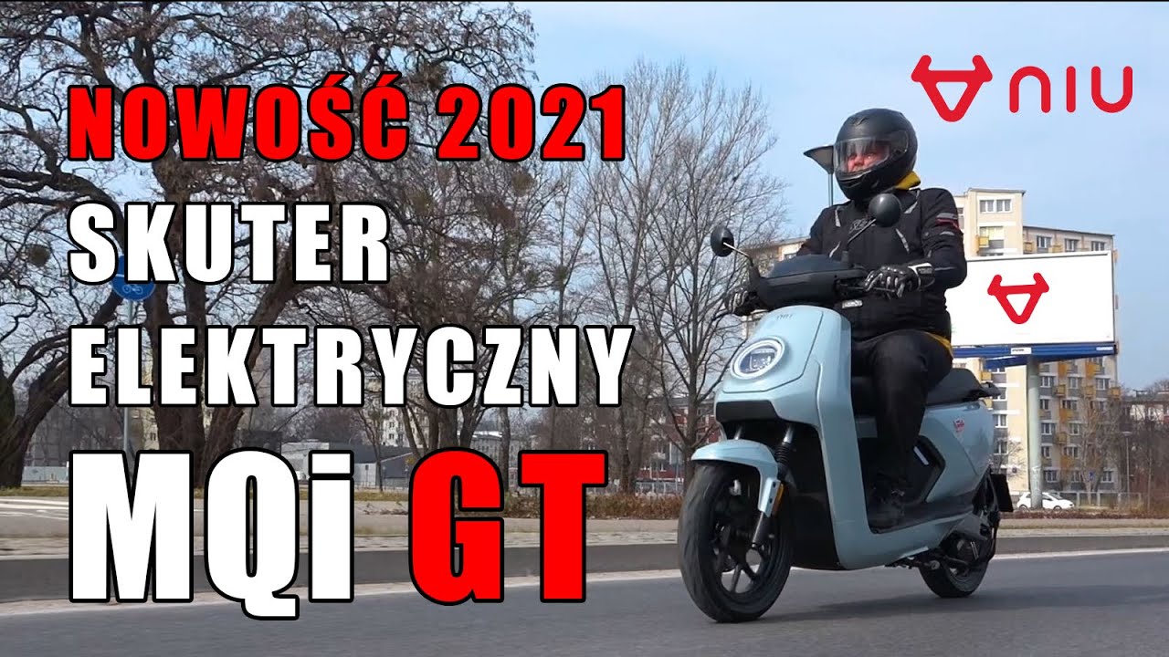 Z myślą o najbardziej wymagających  - NIU MQi GT | NOWOŚĆ 2021
