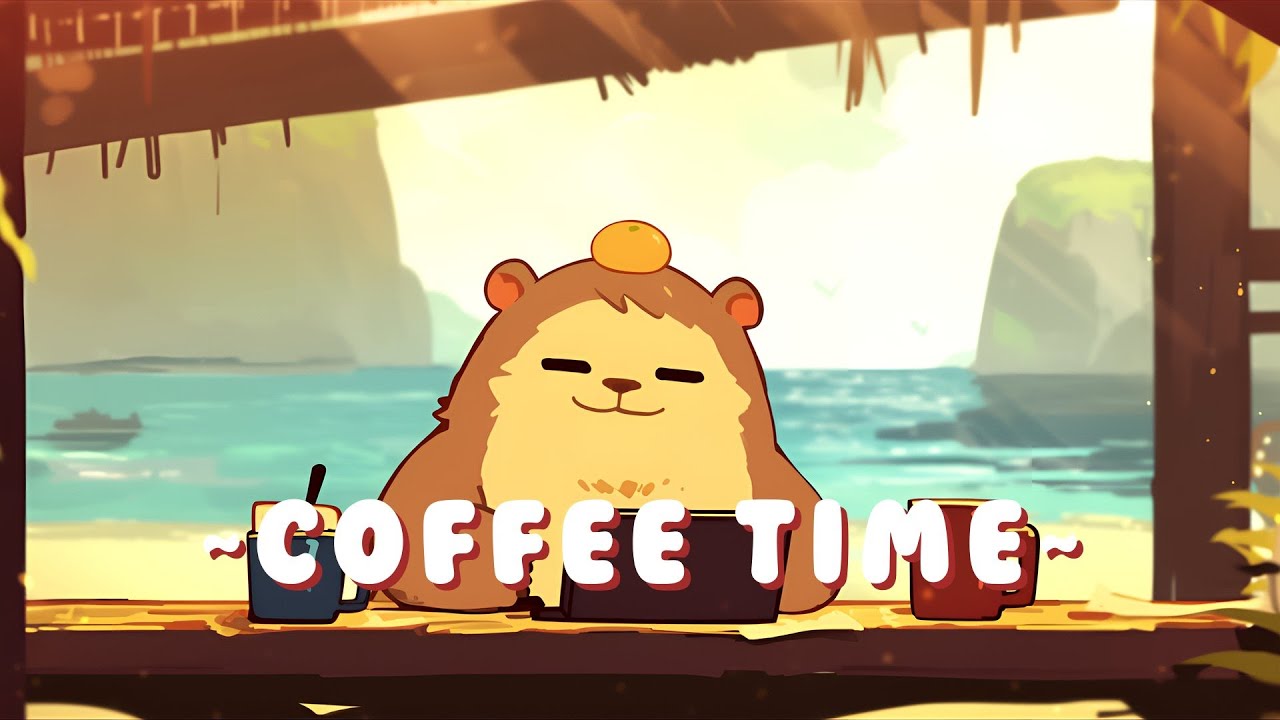 Capybara Beat Station - Study Session Music Mix ~ Cozy Times ~ 🦫 🌙 📖