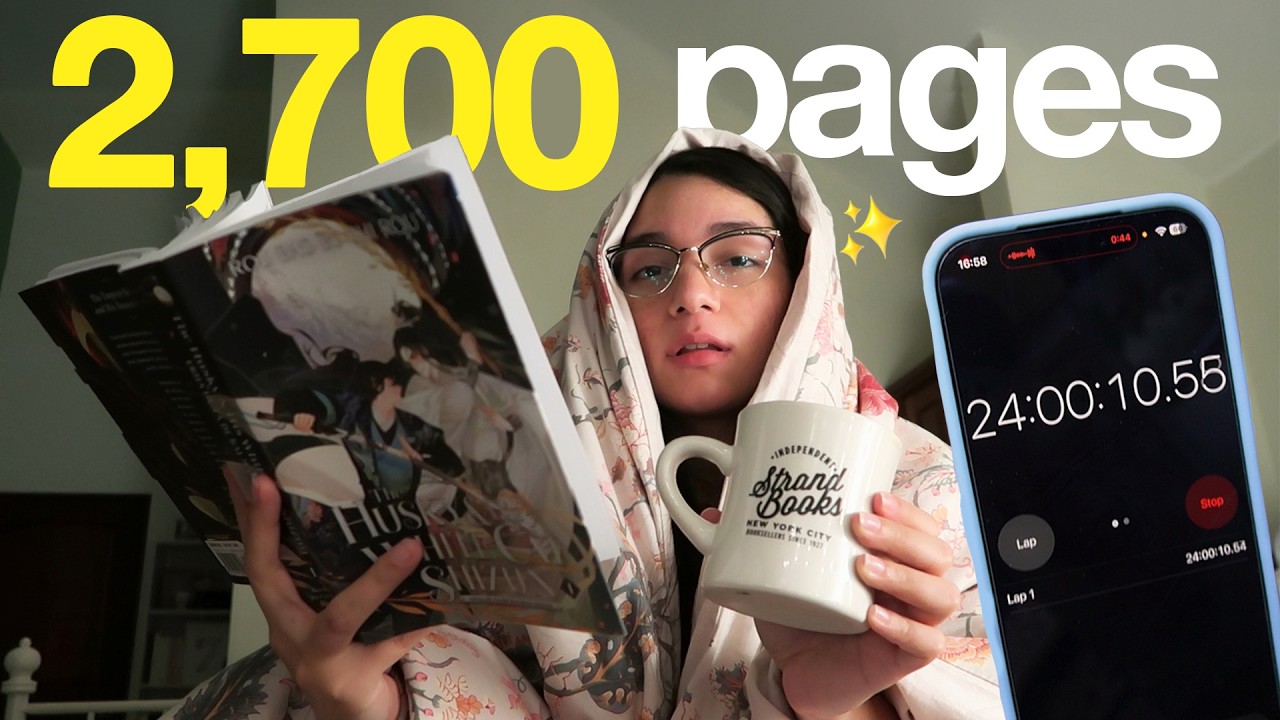 i read for 24 hours STRAIGHT… and i have regrets 😭📚