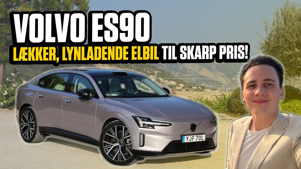 S&Aring;DAN skal en Volvo f&oslash;les! | Volvo ES90 test | Bil Magasinet