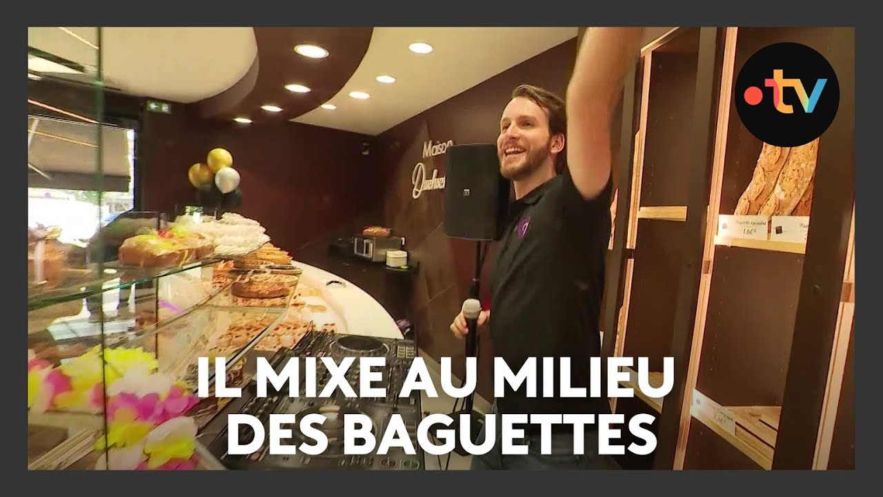 Il mixe au milieu des baguettes : DJ Baguette enflamme la boulangerie de Fontoy