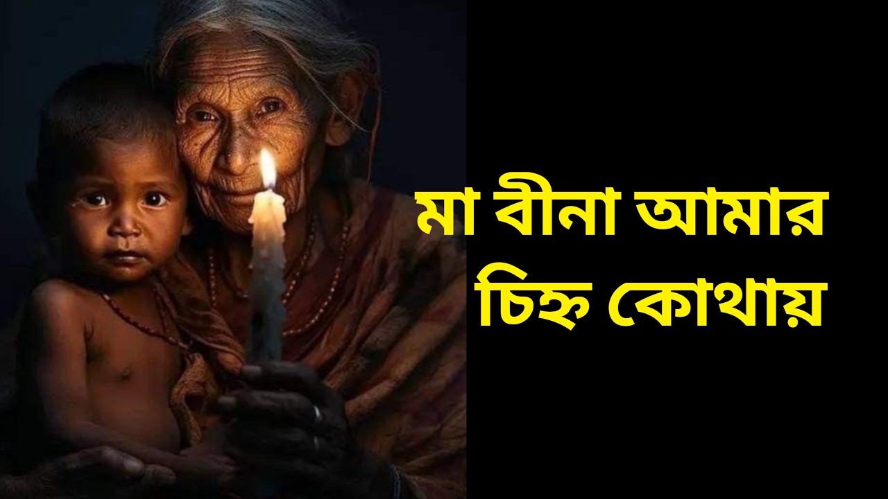 💐মা বিনা আমার চিহ্ন কোথায় ? , অনেক হয়েছে মাগো, এবার কিছু একটা সুরাহা কর হাতটা ধরো, @ABRITISUSMITA